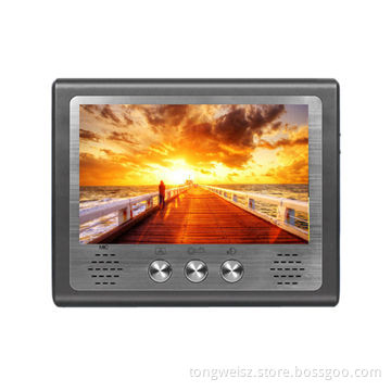 Voice oly system with HD Monitor, 1,024*600p Resolution and Pinhole Camera